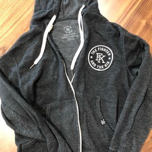 Fighter and the kid sweatshirt